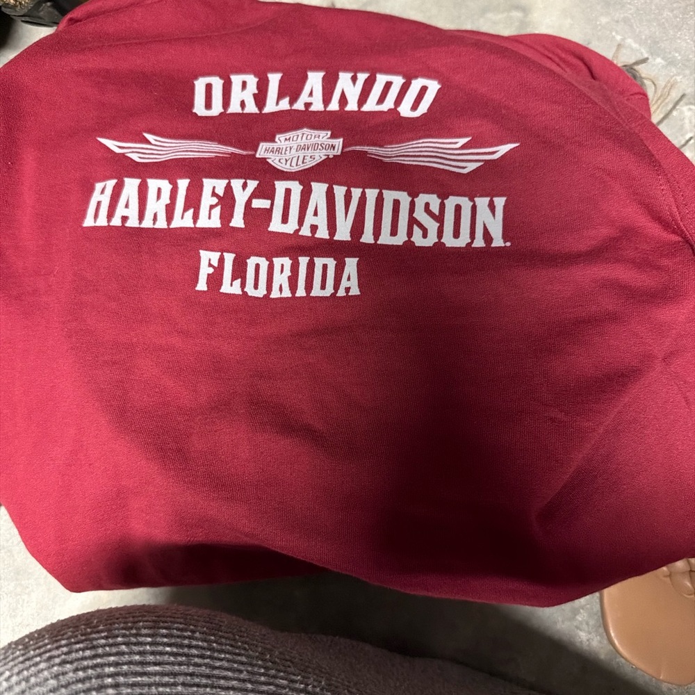 Harley-Davidson Red Orlando Zip Up Jacket